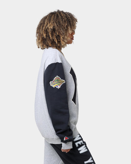 Majestic Athletic New York Yankees All Team Champs Crewneck True Navy/Grey