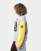 Majestic Athletic San Diego Padres All Team Champs Crewneck Yellow/Grey Marle