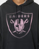 Majestic Athletic Las Vegas Raiders Solarised Contrast Hoodie Faded Black