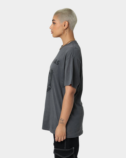 Majestic Athletic Las Vegas Raiders Tonals Logo T-Shirt Gunmetal