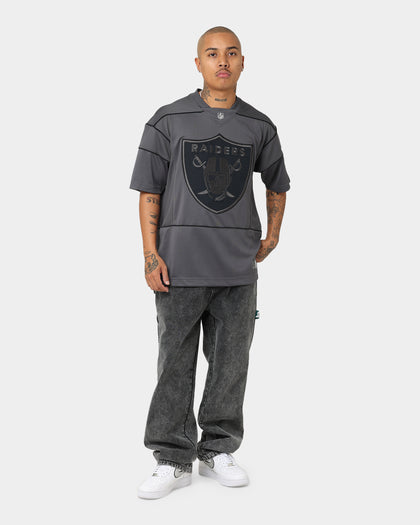 Majestic Athletic Las Vegas Raiders Tonals NFL Replica Jersey Gunmetal