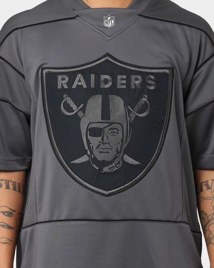 Majestic Athletic Las Vegas Raiders Tonals NFL Replica Jersey Gunmetal