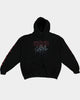 Goat Crew X Stranger Things Hawkins Vintage Hoodie Black Wash