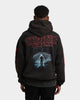 Goat Crew X Stranger Things Hawkins Vintage Hoodie Black Wash