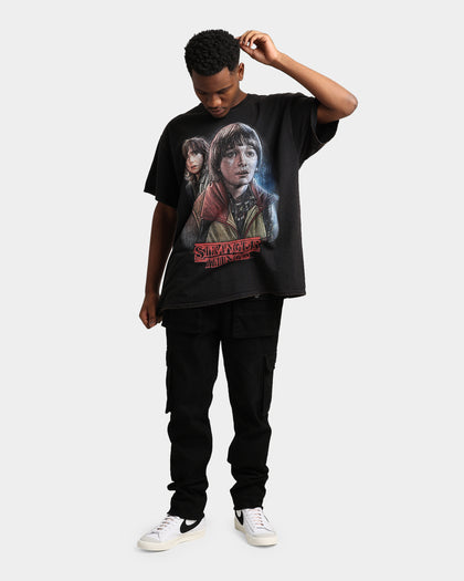 Goat Crew X Stranger Things Will Vintage T-Shirt Black Wash