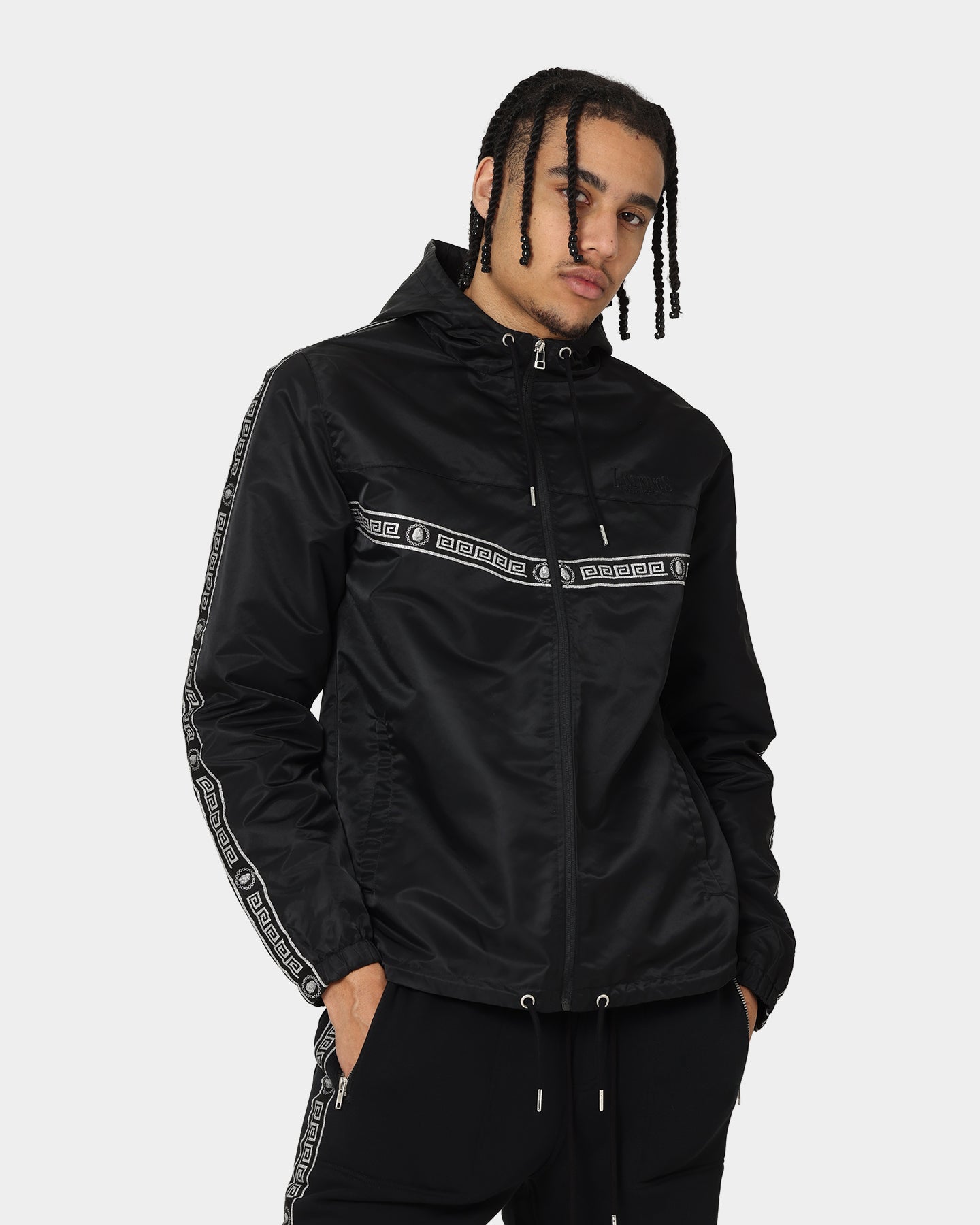 Last Kings Tut Taped Anorak Black | Culture Kings US