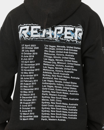 Goat Crew X Robert Whittaker Vintage Hoodie Washed Black