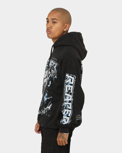 Goat Crew X Robert Whittaker Vintage Hoodie Washed Black