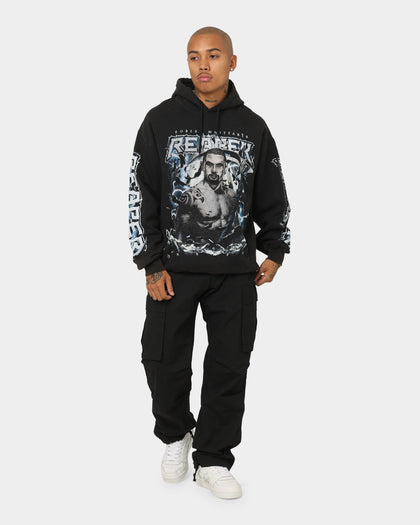 Goat Crew X Robert Whittaker Vintage Hoodie Washed Black