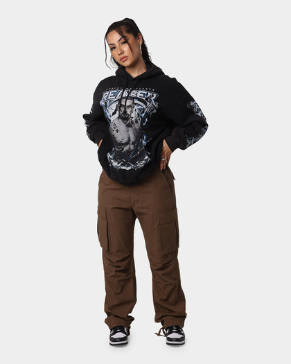 Goat Crew X Robert Whittaker Vintage Hoodie Washed Black