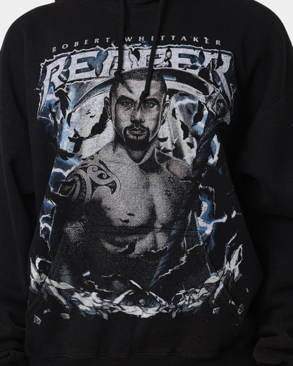 Goat Crew X Robert Whittaker Vintage Hoodie Washed Black