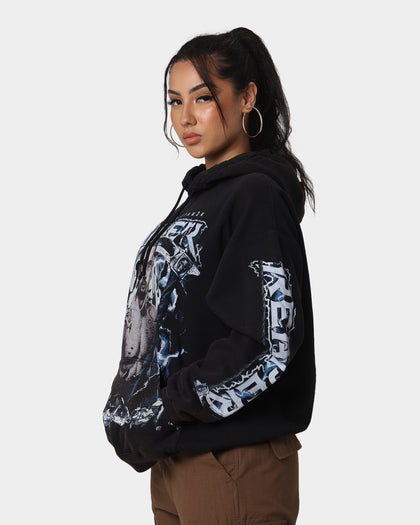 Goat Crew X Robert Whittaker Vintage Hoodie Washed Black