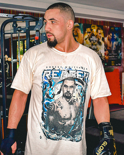 Goat Crew X Robert Whittaker Vintage T-Shirt Off White