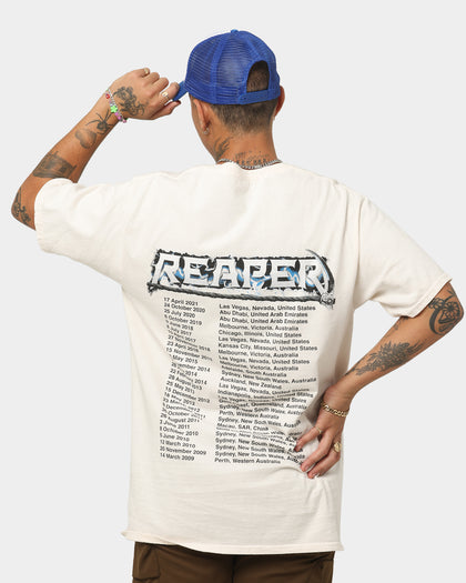 Goat Crew X Robert Whittaker Vintage T-Shirt Off White