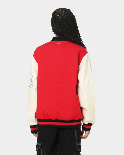 EN ES Women's Throw Back Jacket Red