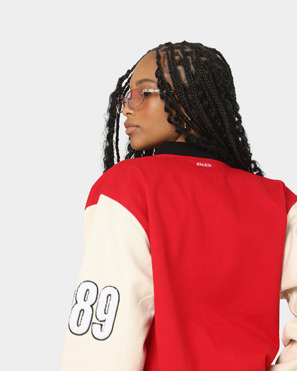 EN ES Women's Throw Back Jacket Red