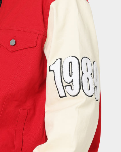 EN ES Women's Throw Back Jacket Red