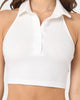 XXIII Women's Lunel Collared Crop White