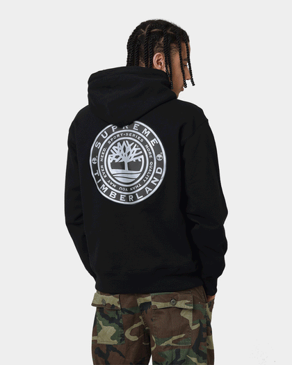 Supreme Supreme X Timberland Hooded Sweatshirt Black