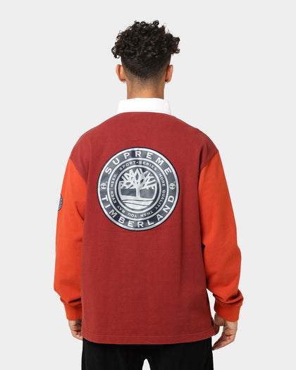 Supreme Supreme X Timberland Rugby Polo Brick