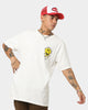 Goat Crew Drippy Smile T-Shirt White