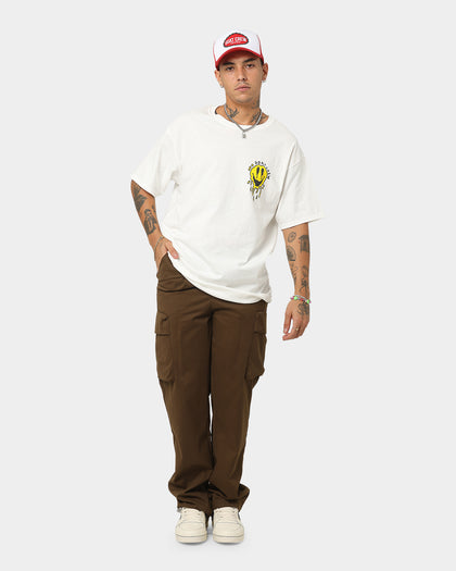 Goat Crew Drippy Smile T-Shirt White