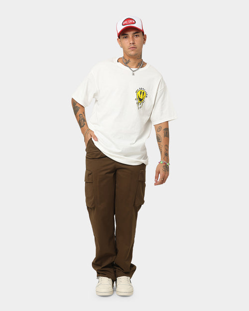 Goat Crew Drippy Smile T-Shirt White