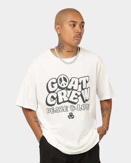 Goat Crew Increase Peace T-Shirt White