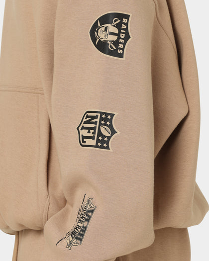 New Era Las Vegas Raiders Multi Logo Hoodie Tumbleweed