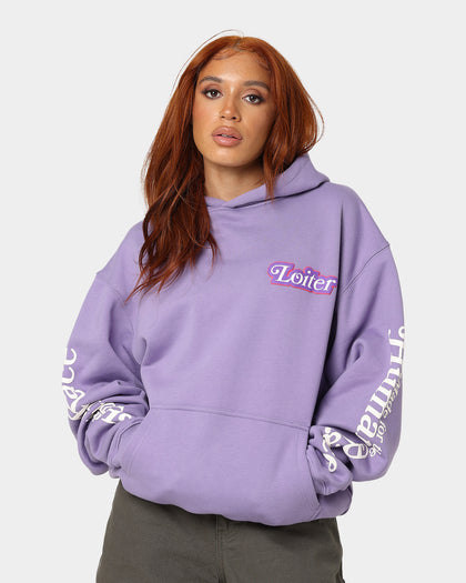 Loiter Carter Premium Hoodie Purple
