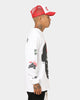 Rodman Brand Rodman Tattoo Long Sleeve T-Shirt White