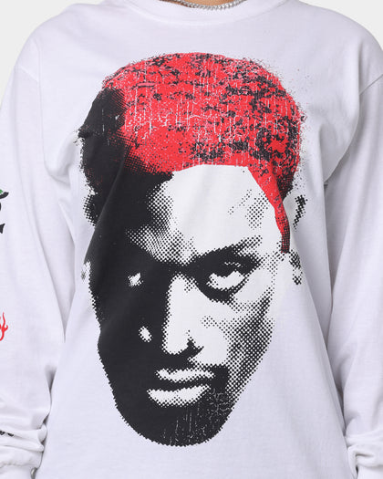 Rodman Brand Rodman Tattoo Long Sleeve T-Shirt White