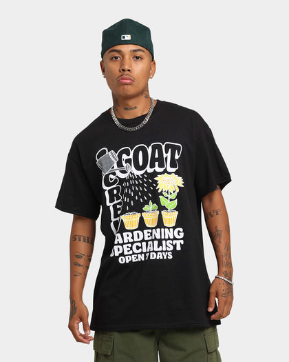 Goat Crew Gardening T-Shirt Black