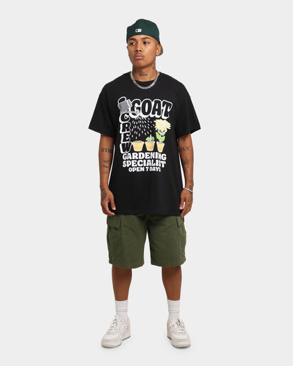 Goat Crew Gardening T-Shirt Black