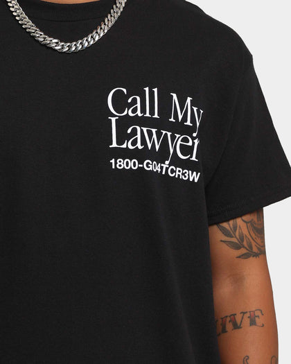 Goat Crew Lawyer T-Shirt Black