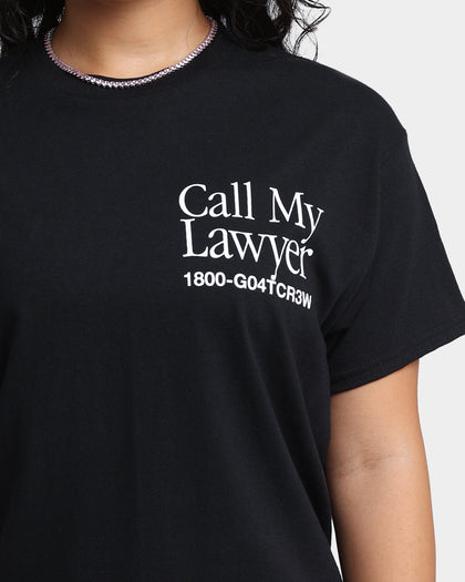 Goat Crew Lawyer T-Shirt Black