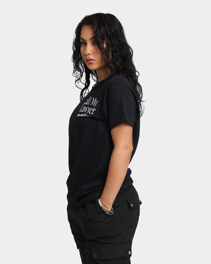 Goat Crew Lawyer T-Shirt Black