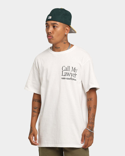 Goat Crew Lawyer T-Shirt White