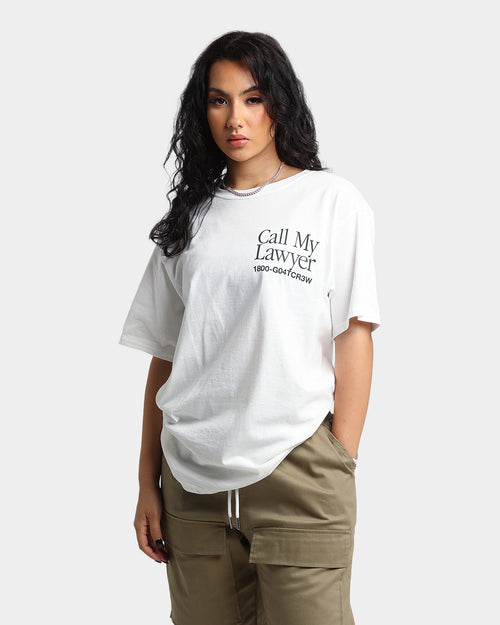 Goat Crew Lawyer T-Shirt White