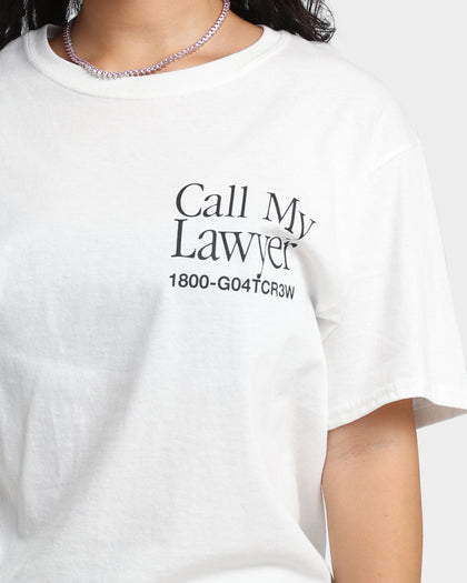 Goat Crew Lawyer T-Shirt White