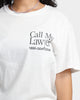 Goat Crew Lawyer T-Shirt White