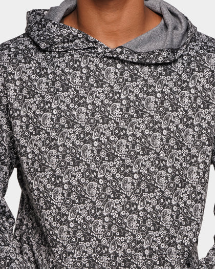 XXIII Burhan Hoodie Paisley Black