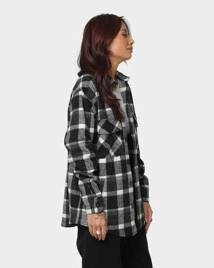 XXIII Zahid Flannel Shirt Black/White