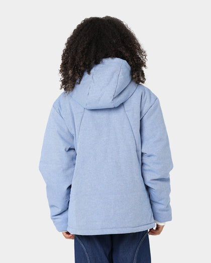 XXIII Kyler Denim Puffer Jacket Blue Denim