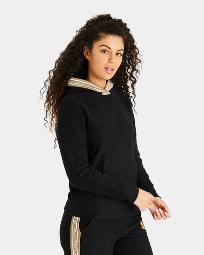 Sik Silk Women's Eminent Loopback Hoodie Black