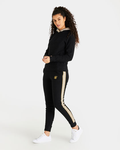 Sik Silk Women's Eminent Loopback Hoodie Black