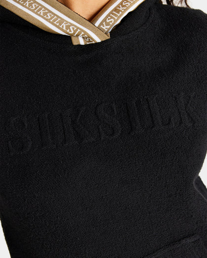 Sik Silk Women's Eminent Loopback Hoodie Black