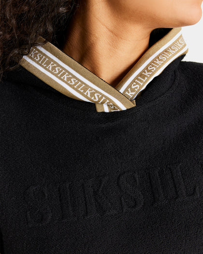 Sik Silk Women's Eminent Loopback Hoodie Black
