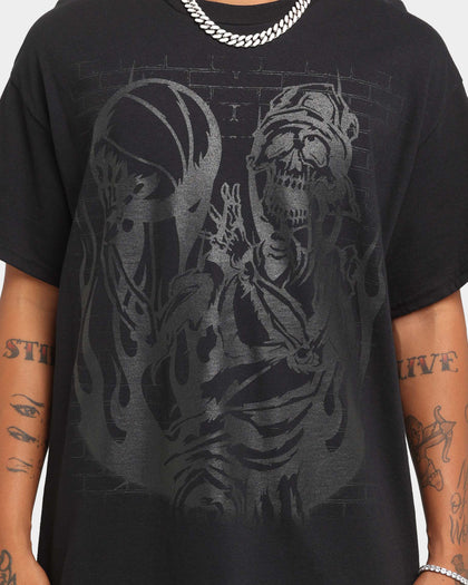 Goat Crew Baller Skeleton Blockout T-Shirt Black