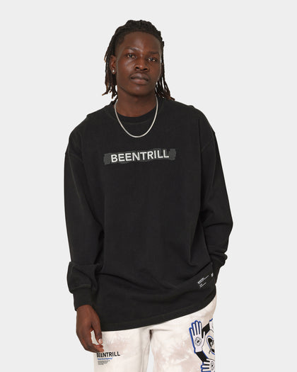 BEENTRILL Tonal Long Sleeve T-Shirt Black